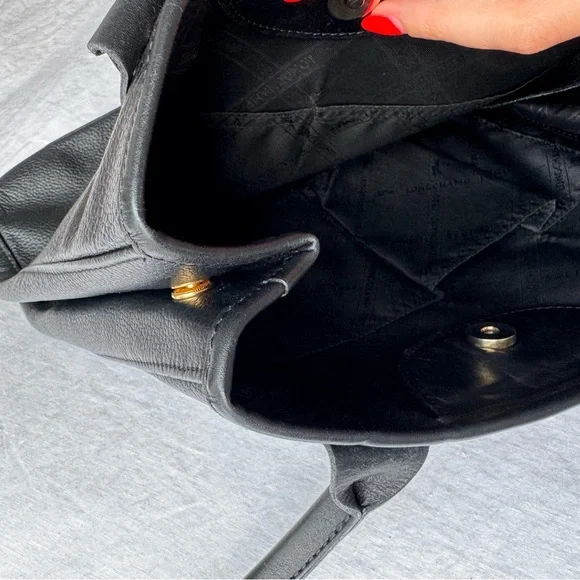 Longchamp Black Leather Tote - Picture 7 of 14